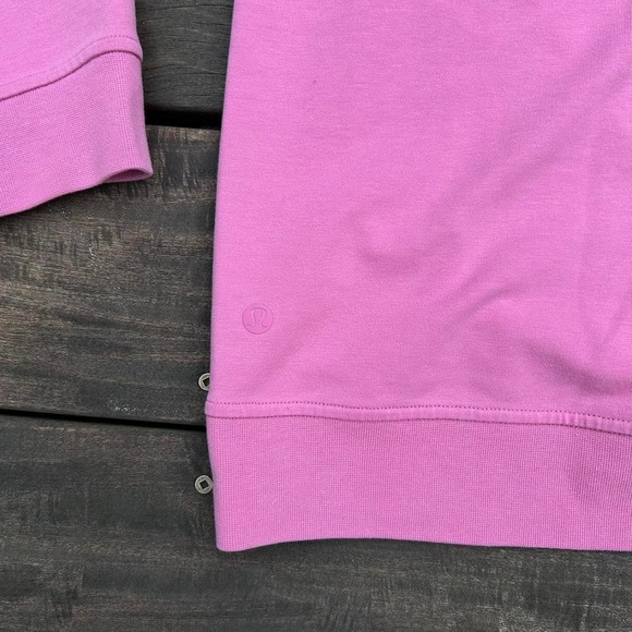 Pink Lululemon Velvet Dust City Sweat Pullover Hoodie Sweatshirt - Picture 6 of 8